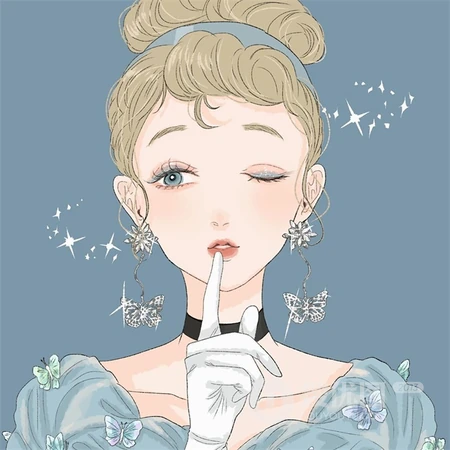 2020最火气质，时尚，酷美，简单好看的手绘动漫女生，女生插画头像图片