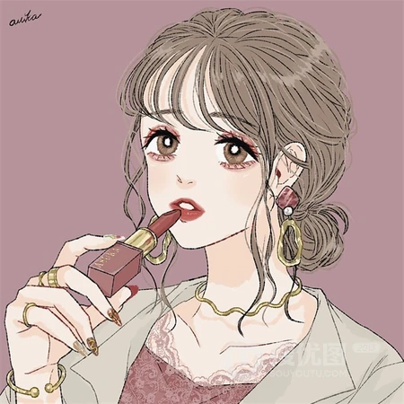 2020最火气质，时尚，酷美，简单好看的手绘动漫女生，女生插画头像图片