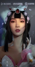 孟佳化身《王者荣耀》甄姬气质破次元COSMO写真大片