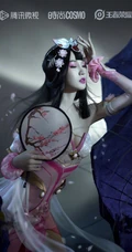 孟佳化身《王者荣耀》甄姬气质破次元COSMO写真大片