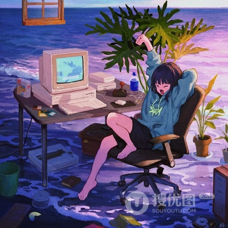 娇小可爱动漫和服装小女孩，猫女孩人物超萌头像图片