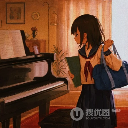 娇小可爱动漫和服装小女孩，猫女孩人物超萌头像图片