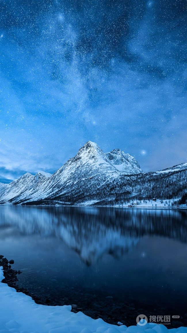 极地美景，美不胜收，各类雪山湖泊手机壁纸大合集