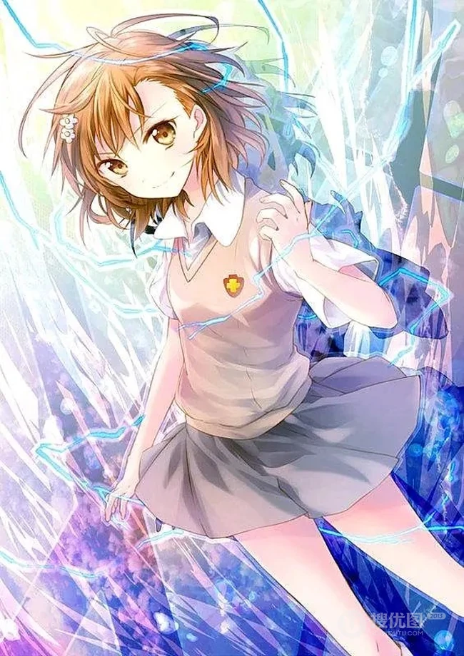御坂美琴，动漫《魔法禁书目录》女主角人物之一御坂美琴精选图集