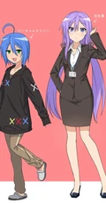 二次元动漫世界里的成人女生裙装，短裙系列精选插画图集