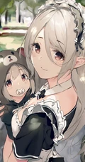 二次元动漫世界里的成人女生裙装，短裙系列精选插画图集