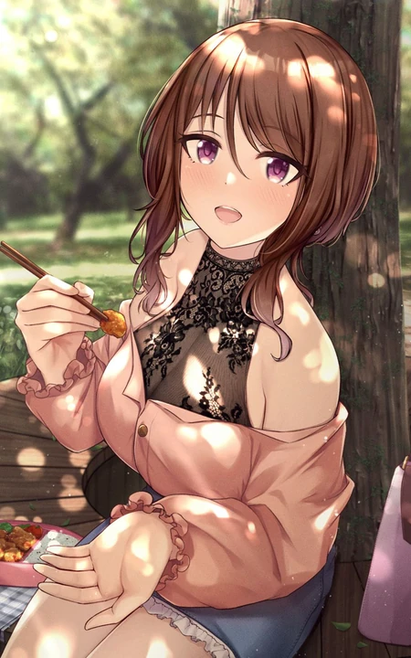 二次元动漫世界里的成人女生裙装，短裙系列精选插画图集
