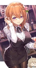 二次元动漫世界里的成人女生裙装，短裙系列精选插画图集