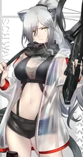 短款装气质二次元动漫女生超好看的肚脐纤细线条线条感高清插画图集