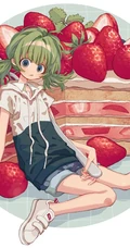 少女插画，花花草草和清新少女，夏日主题唯美清新少女户外插画美景