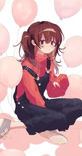 少女插画，花花草草和清新少女，夏日主题唯美清新少女户外插画美景