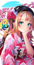 这是长筒袜动漫女孩专场，几张好看的二次制服袜装动漫少女图集