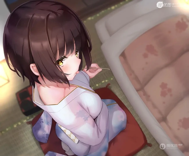 这是长筒袜动漫女孩专场，几张好看的二次制服袜装动漫少女图集