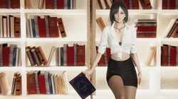搜优图7月27日为您推荐写实逼真的动漫美女御姐桌面壁纸