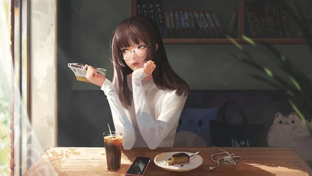 搜优图7月27日为您推荐写实逼真的动漫美女御姐桌面壁纸