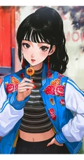 这种画风实在是太喜欢了，时尚，都市，气质，二次元精美动漫女生图集欣赏