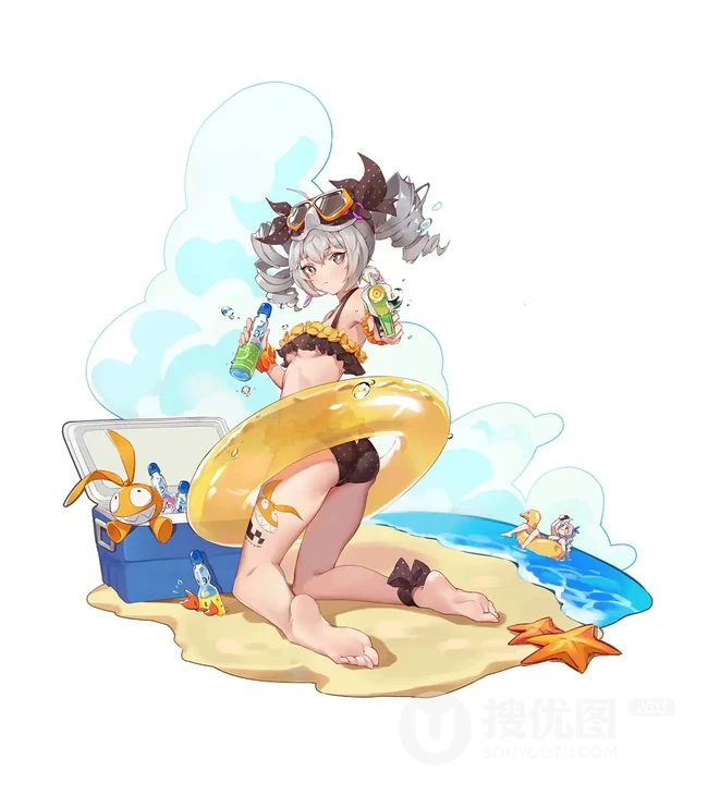 布洛妮娅，动漫手机游戏《崩坏》系列作品人物角色布洛妮娅精选图集