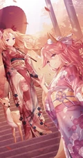榜中榜的二次元动漫女生图片集，相信不会让你失望（p站七月榜图集）
