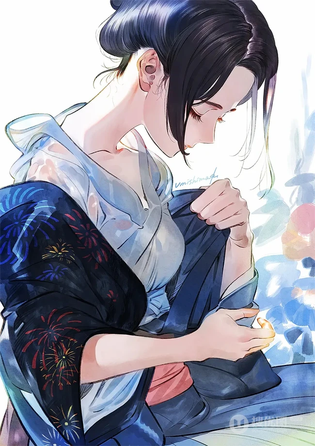 榜中榜的二次元动漫女生图片集，相信不会让你失望（p站七月榜图集）