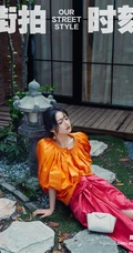 周洁琼夏日写真图片，玩转多种色彩的周洁琼，诠释多样魅力