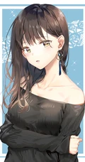 今日份的露肩装，大胆装束二次元少女高清大图，你不喜欢算我输！