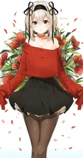 今日份的露肩装，大胆装束二次元少女高清大图，你不喜欢算我输！