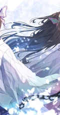 背靠背的动漫少女闺蜜美图，二次元动漫少女背靠背唯美插画图集