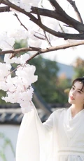 赵樱子古装美照，赵樱子《哪吒降妖记》白泽仙气飘飘写真剧照