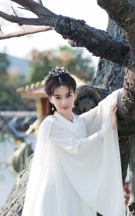 赵樱子古装美照，赵樱子《哪吒降妖记》白泽仙气飘飘写真剧照