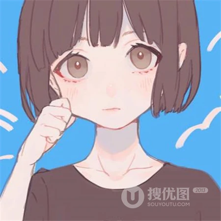 小清新可爱动漫女头，适合呆萌，卡哇伊类型的好看动漫女生头像图片