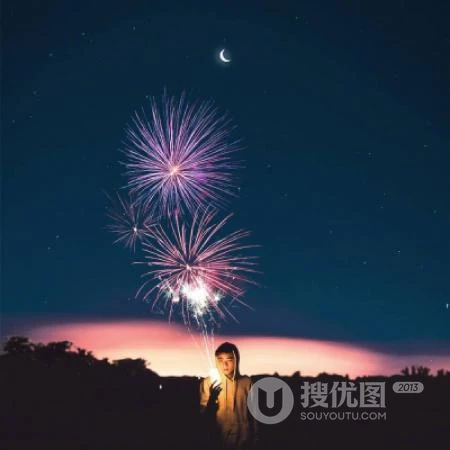 橙红的云，黄昏的天，孤单的人，超美的景色，人物风景qq头像图片