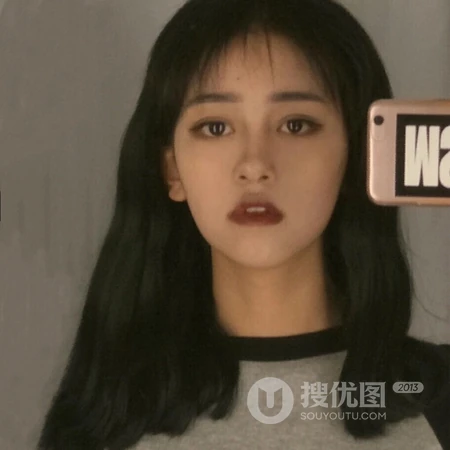 微信女生代表心情的真人头像，有些许伤感