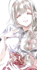 画风细腻，线条感十足的纯手绘女生，少女插画手稿美图