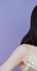 倪妮气质肩带裙出席活动写真美照