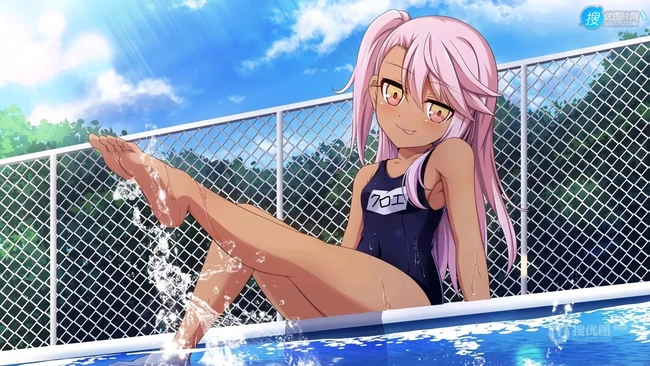 魔法少女伊莉雅美图，FGO动漫人物伊莉雅、美游、小黑精美图集