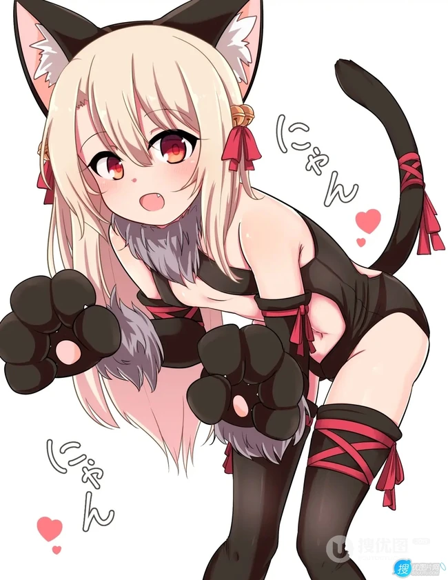 魔法少女伊莉雅美图，FGO动漫人物伊莉雅、美游、小黑精美图集