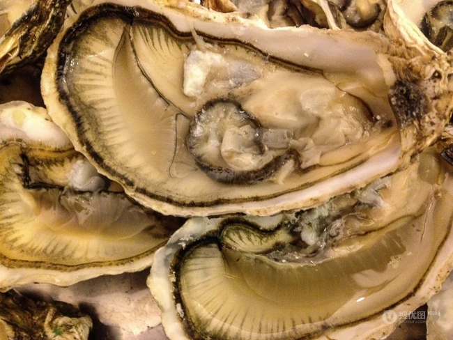 生蚝，煮好摆上桌的美味生蚝（牡蛎）图片 第3张