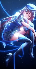 优雅的细腿，高跟鞋，袜装，渔网袜二次元动漫少女图片图集