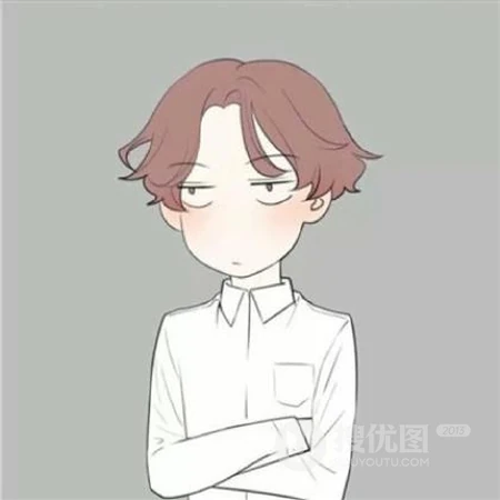 帅帅的，酷酷的，冷冷的等不同性格动漫卡通男生清新头像图片