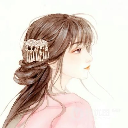 古风，复古唯美情侣插画头像，为喜欢古风的情侣精心而挑选的浪漫头像图片