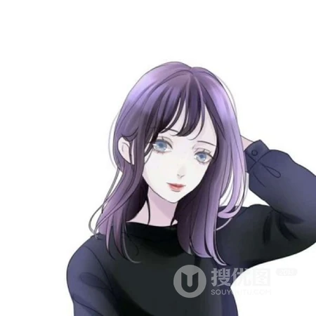 适合女生，一看就喜欢的手绘卡通动漫女生头像，多款清新可爱动人女生头像图片