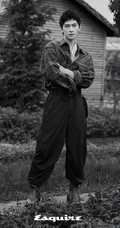 杨洋看起来又高又帅西服，皮衣，休闲装杂志写真图片