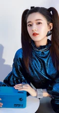 赵露思潮流，时尚，动感，运动，少女风写真杂志图片