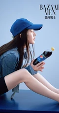 赵露思潮流，时尚，动感，运动，少女风写真杂志图片