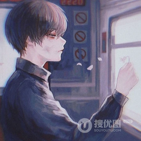卷发帅气动漫小哥哥头像，适合男生的优质，好看，个性独一无二动漫头像图