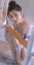 芭蕾舞女孩的一天，练习室里挥汗如雨的绝美紧身衣少女运动写真美图