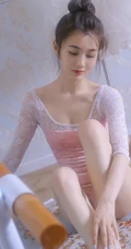 芭蕾舞女孩的一天，练习室里挥汗如雨的绝美紧身衣少女运动写真美图