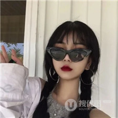高冷，酷酷，时尚，潮流个性女生头像，适合高冷范的网图女生微信头像图片