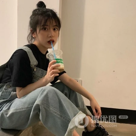 原宿风魅力真人女生网图甜美气质头像，好看的女生真人QQ头像图片