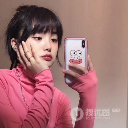 原宿风魅力真人女生网图甜美气质头像，好看的女生真人QQ头像图片